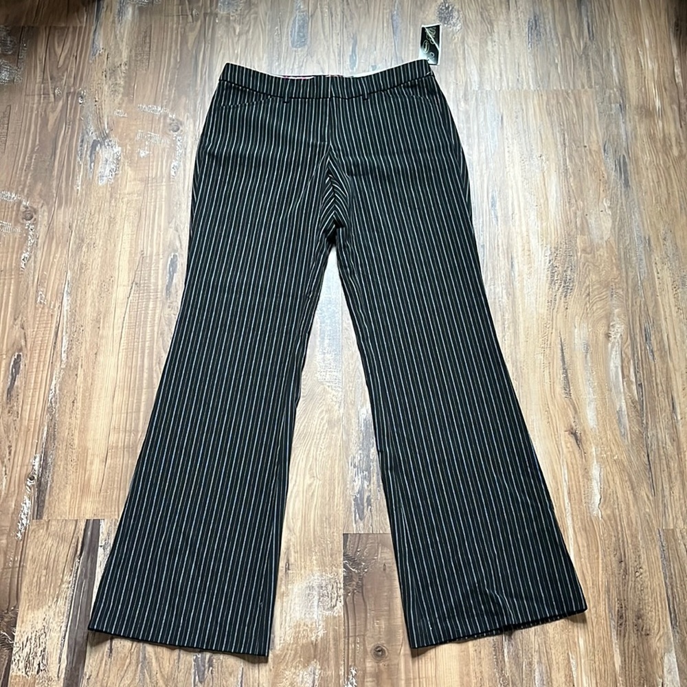Mandee’s Black Trousers with stripes